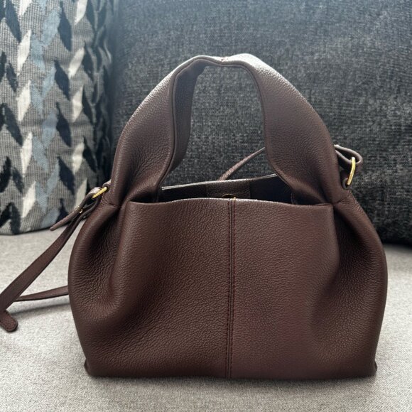 Polene Numero Neuf Mini in Espresso Brown (Ebony) - Picture 1 of 2